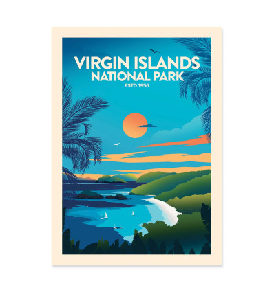Art-Poster - Virgin Islands National Park - Studio Inception