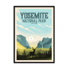 Art-Poster - Yosemite National Park - Studio Inception