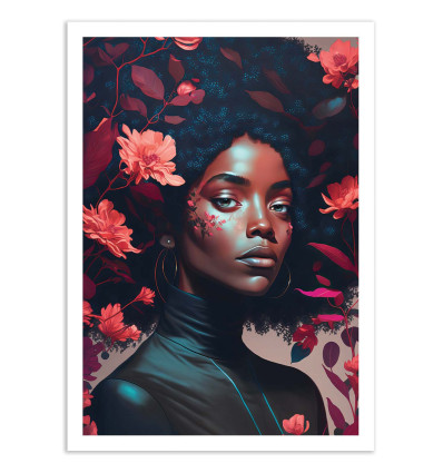 Art-Poster - Goddess of Flowers - Treechild