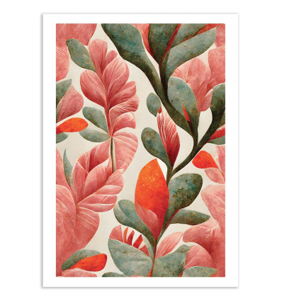 Art-Poster - Indian rose - Treechild