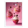 Art-Poster - Yummy cupcakes - Treechild