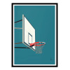 Art-Poster - Panier de Basket - LPX Illustration