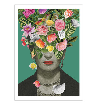 Art-Poster - Floral Frida - Frida Floral Studio