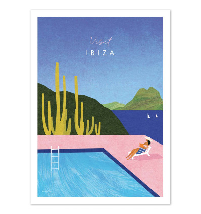 Art-Poster - Visit Ibiza - Henry Rivers