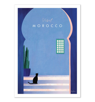 Art-Poster - Visit Morocco Version 2 - Henry Rivers