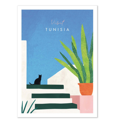 Art-Poster - Visit Tunisia - Henry Rivers