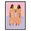 Art-Poster - Moon sisters - Lemon Fee