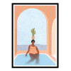 Art-Poster - Pool with a view - Lemon Fee