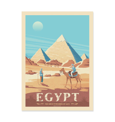 Art-Poster - Egypt - Olahoop Travel Posters