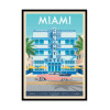 Art-Poster - Miami Colony Hotel - Olahoop Travel Posters