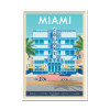 Art-Poster - Miami Colony Hotel - Olahoop Travel Posters