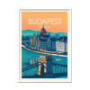 Art-Poster - Budapest Hungary - Studio Inception