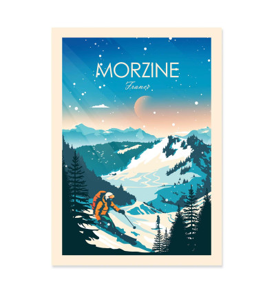 Art-Poster - Morzine France - Studio Inception