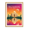 Art-Poster - Taj Mahal India - Studio Inception