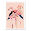 Art-Poster - Flamingos nr. 3 - Baard Martinussen