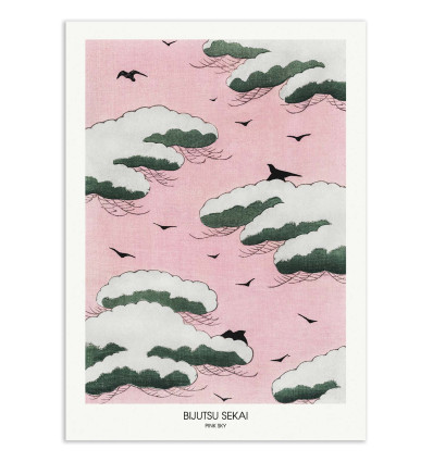 Art-Poster - Pink Sky - Bijutsu Sekai