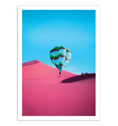 Art-Poster - Pink Desert - Al Barizi