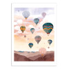 Art-Poster - Airballoon Sky - Goed Blauw