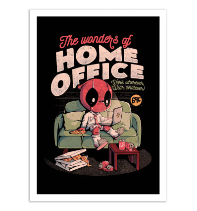 Art-Poster - The wonders of Home office - EduEly