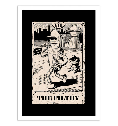 Art-Poster - Tarot The filthy - EduEly