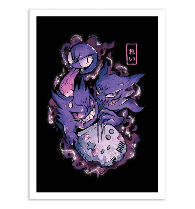 Art-Poster - The ghost type - EduEly