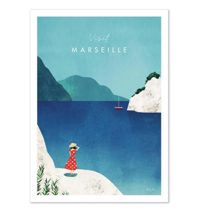 Art-Poster - Visit Marseille - Henry Rivers