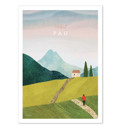 Art-Poster - Visit Pau - Henry Rivers