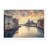 Art-Poster - Grand canal Venise - Manjik Pictures