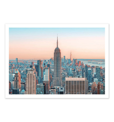 Art-Poster - Manhattan sunset - Manjik Pictures