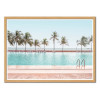 Art-Poster - Pool by the sea - Manjik Pictures