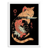 Art-Poster - Carp Tattooed cat - Vincent Trinidad