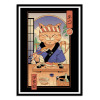 Art-Poster - Sushi cat in Edo - Vincent Trinidad