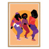 Art-Poster - Trio de danse - Aurélia Durand