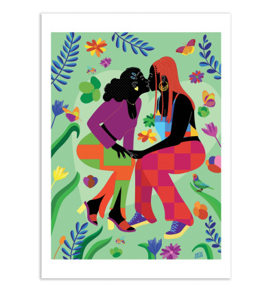 Art-Poster - Célébration de l'amour - Aurélia Durand
