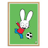Art-Poster - Simon Super rabbit Football - Simon Super Rabbit