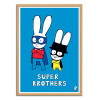Art-Poster - Super Heroes Brothers - Simon Super Rabbit