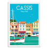 Art-Poster - Cassis Vieux port - Raphael Delerue