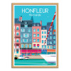 Art-Poster - Honfleur Normandie - Raphael Delerue