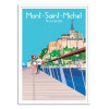 Art-Poster - Mont Saint-Michel - Raphael Delerue