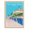 Art-Poster - Mont Saint-Michel - Raphael Delerue