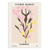 Art-Poster - Flower Market Cannes - NKTN