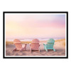 Art-Poster - California Pastel beach - Philippe Hugonnard