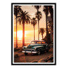 Art-Poster - California Sunset - Philippe Hugonnard