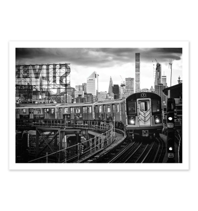 Art-Poster - Manhattan Subway - Philippe Hugonnard