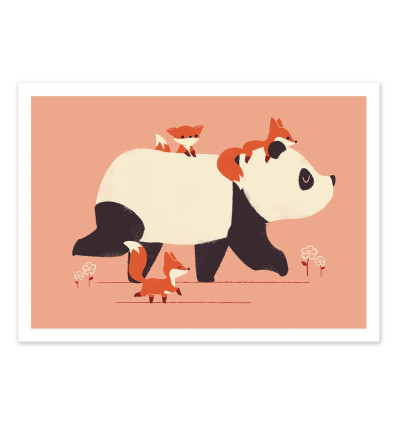 Art-Poster - Panda Fox - Jay Fleck