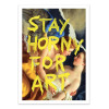 Art-Poster - Stay horny for art - Jonas Loose