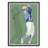 Art-Poster - Golfeur - LPX Illustration