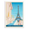 Art-Poster - Paris Trocadero - Olahoop Travel Posters