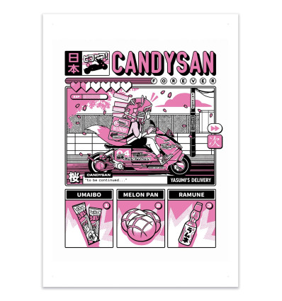 Art-Poster - Candysan - Paiheme Studio