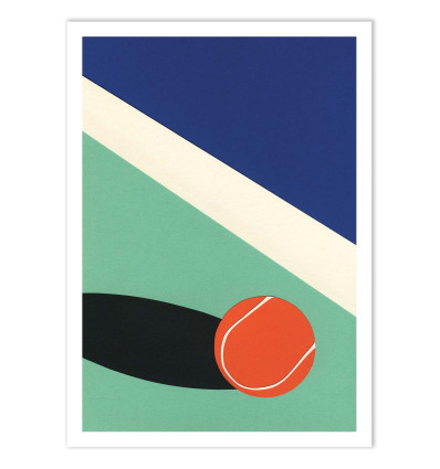 Art-Poster - Arizona Tennis Club V2 - Rosi Feist